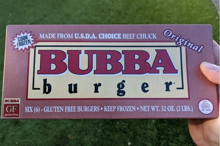 Box of Bubba Burgers